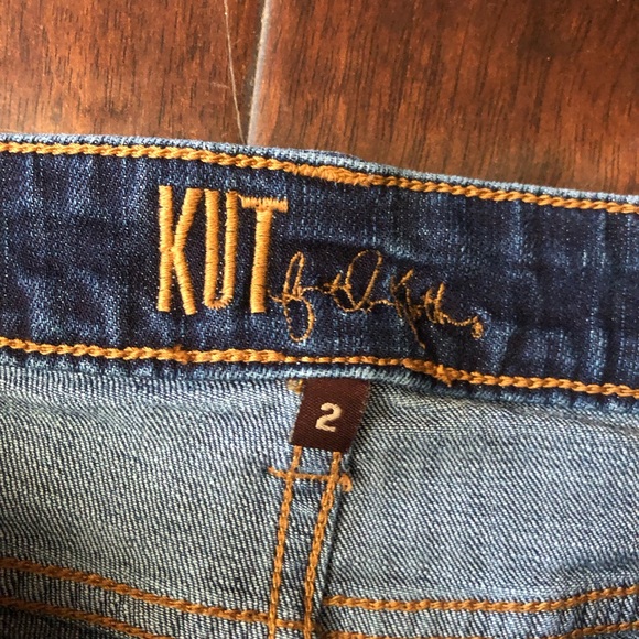 Kut from the Kloth Dark Blue Straight Jeans - Picture 2 of 8